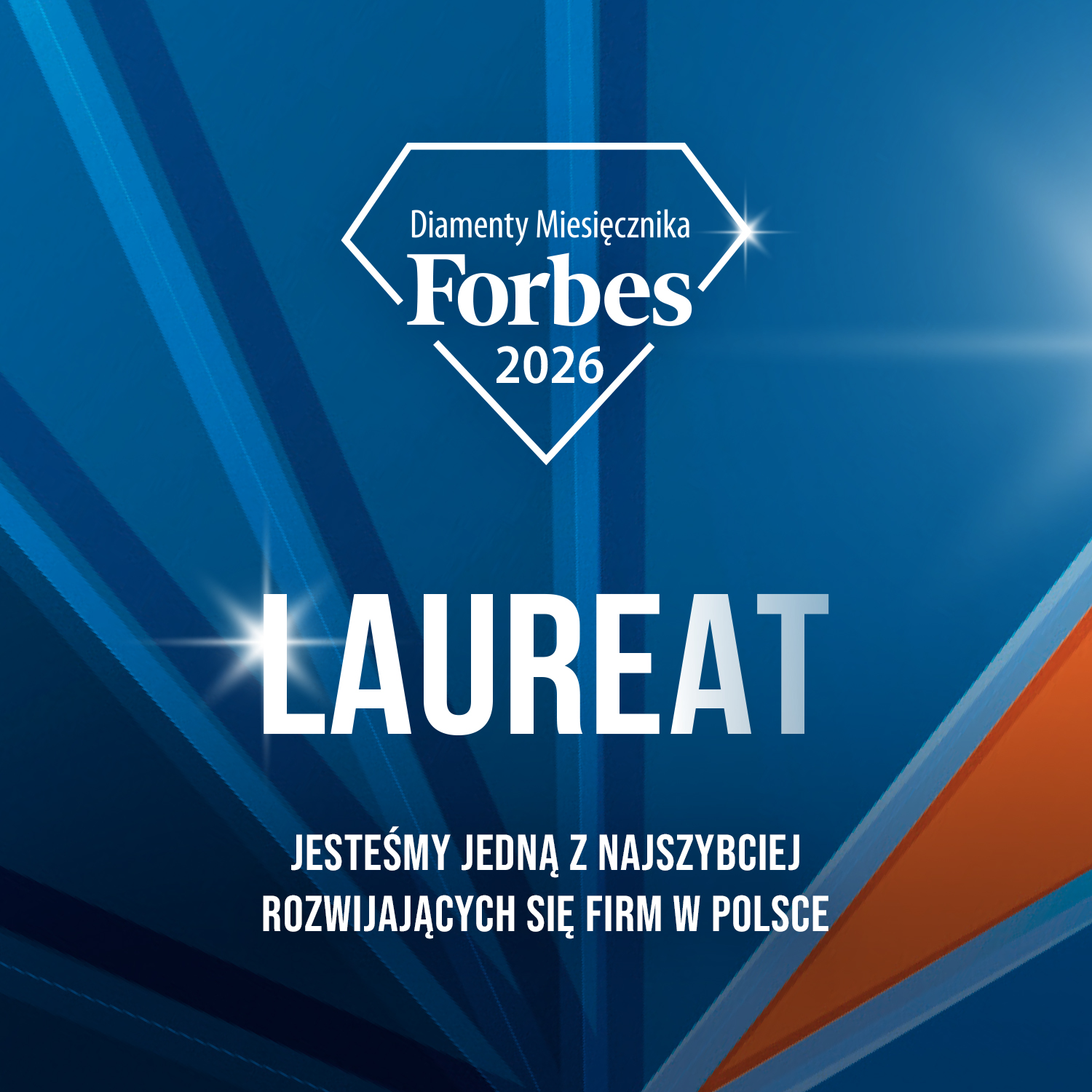 Diamenty Forbes 2026 - Laureat